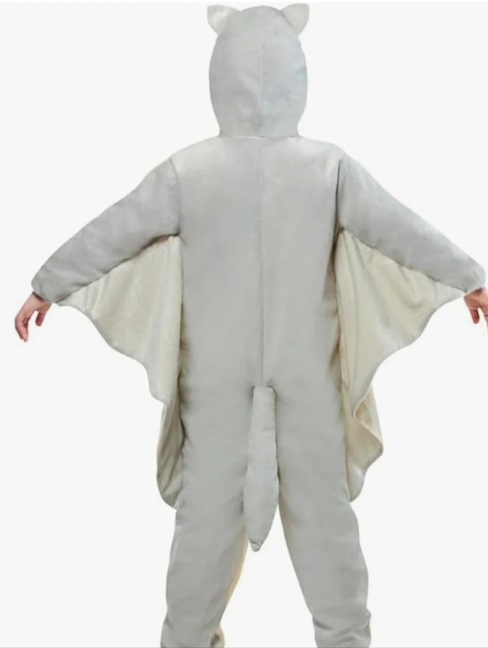 NWT Rubies FLYING Squirrel Hooded Costume/ Onesie with Winged Sleeves Sz 6/8